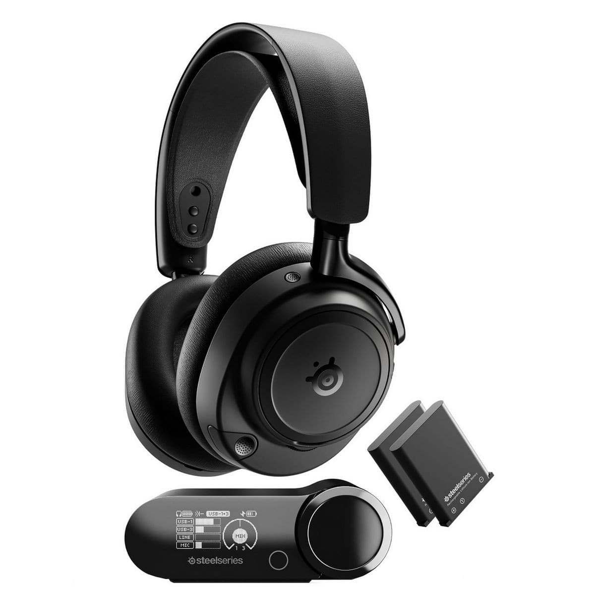 SteelSeries Arctis Nova Elite Wireless Gaming Headset - Black