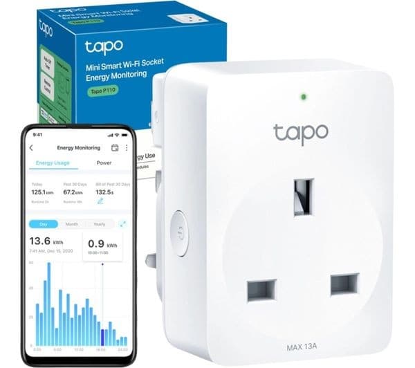 TP-Link Tapo P110 Mini Smart Plug White - Image 2
