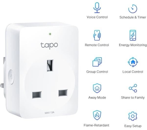 TP-Link Tapo P110 Mini Smart Plug White - Image 3