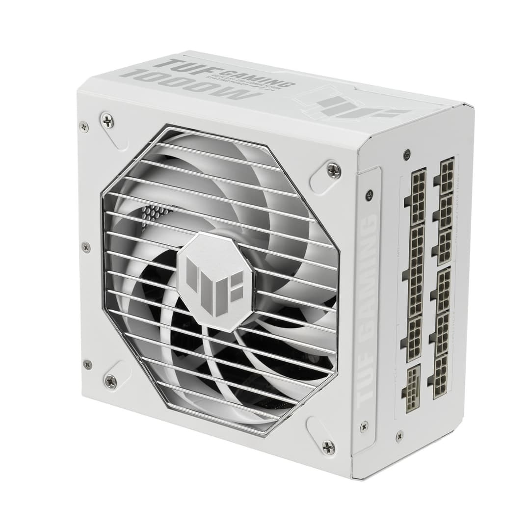 ASUS TUF Gaming 1000W 80 PLUS Gold Fully Modular ATX 3.0 Power Supply - White - Image 3