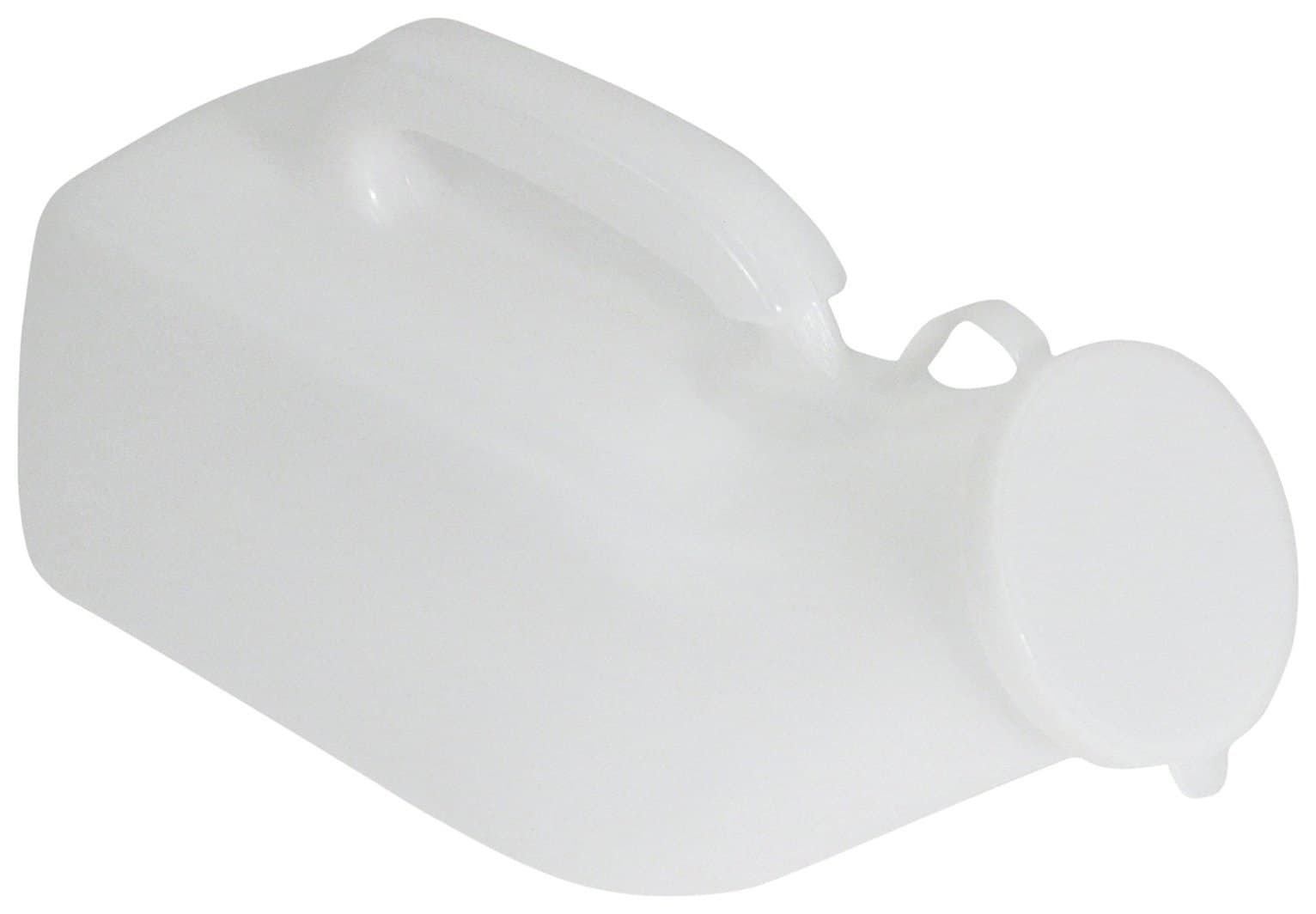 Aidapt Male Urinal 1 Litre White with Anti-Spill Lid and Carry Handle VR270AB