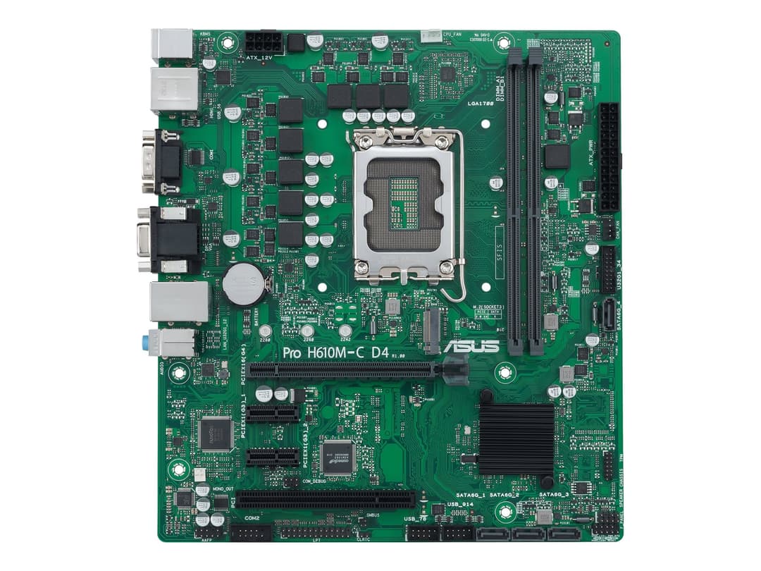 ASUS PRO H610M-C D4-CSM Motherboard - Image 1