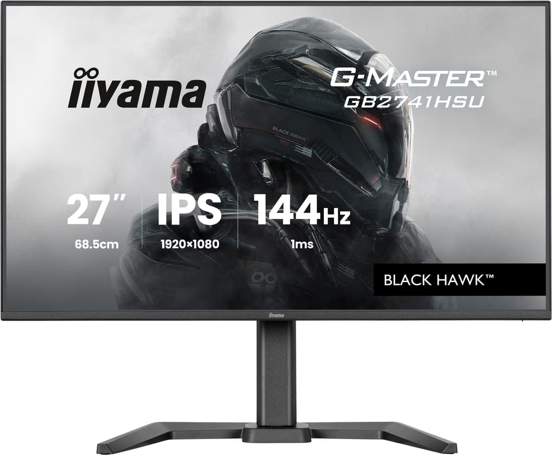 iiyama G-MASTER GB2741HSU-B1 computer monitor 68.6 cm (27") 1920 x 1080 pixels Full HD LED Black - Image 1