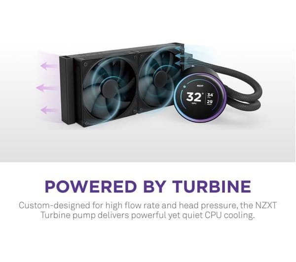 NZXT Kraken Elite 240 RGB Black - Image 2