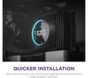 NZXT Kraken Elite 240 RGB Black thumbnail 4