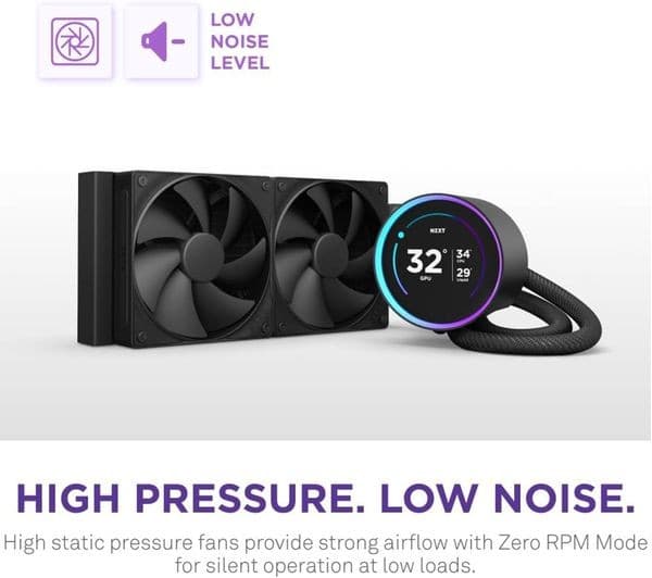 NZXT Kraken Elite 240 RGB Black - Image 7