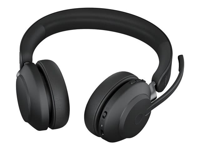 Jabra Evolve2 65 Stereo Wireless Headset - Black - UC - USB-A - Without Charging Stand - Image 7