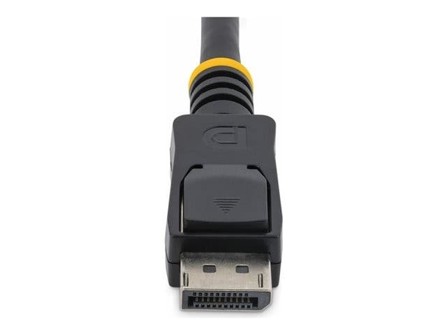 StarTech DISPLPORT6L DisplayPort 1.2 Cable 1.8m (6ft) Black - 4K x 2K HBR2 - Latching DP to DP M/M - Image 7