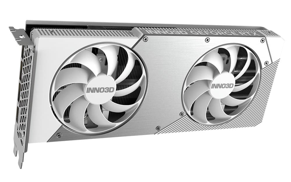 Inno3D GeForce RTX 5070 Twin X2 OC 12GB GDDR7 Graphics Card - White - Image 1
