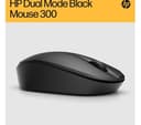 HP Dual Mode 300 Wireless Optical Mouse - Black (6CR71AA) thumbnail 2
