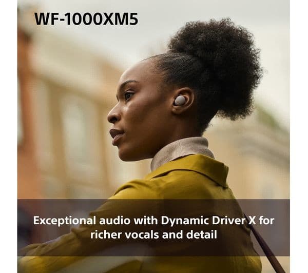 Sony WF-1000XM5 Wireless Noise Cancelling Earbuds - Smoky Pink - Image 6