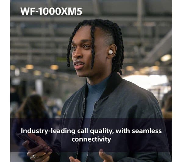 Sony WF-1000XM5 Wireless Noise Cancelling Earbuds - Smoky Pink - Image 9