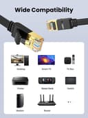 UGREEN Cat 7 Flat Ethernet Cable 10Gbps 600MHz RJ45 10m thumbnail 8