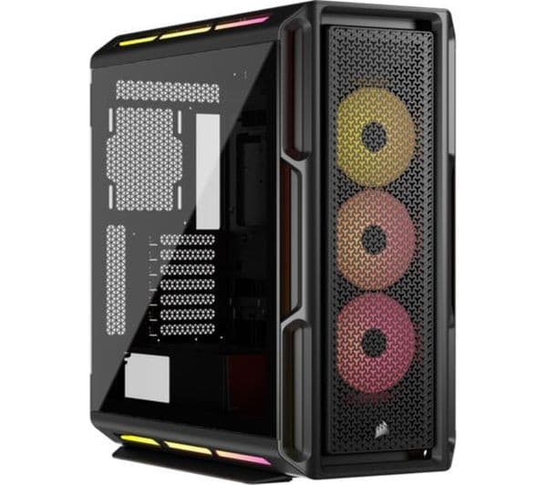 CORSAIR iCUE LINK 5000T LX RGB ATX Mid-Tower PC Case - Black