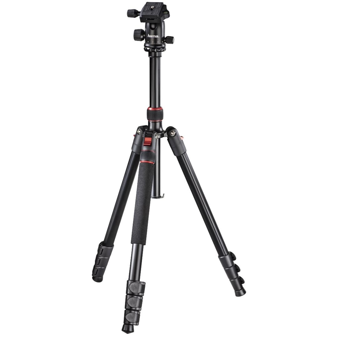 Hama TAR Duo Camera Tripod with Ball Head - Black - Image 1