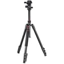 Hama TAR Duo Camera Tripod with Ball Head - Black thumbnail 1