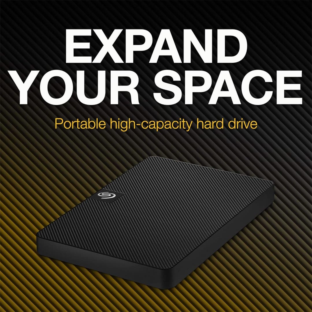 Seagate Expansion Portable 2.5-inch USB 3.0 External Hard Drive 2TB - Black - Image 10