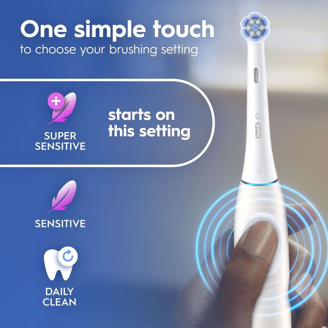 Oral-B iO2 Electric Toothbrush - Calm Pink, Single - Image 8