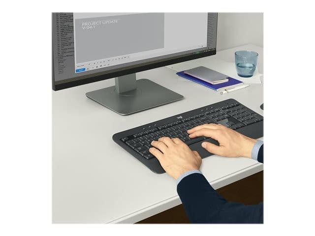 Logitech MK540 Advanced Keyboard Mouse Set Black - Image 4
