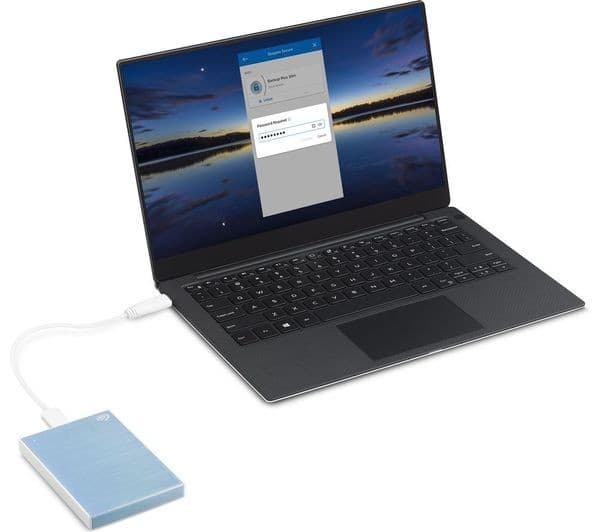 Seagate One Touch Portable Hard Drive USB 3.0 (Micro-B) 2TB - Blue - Image 9