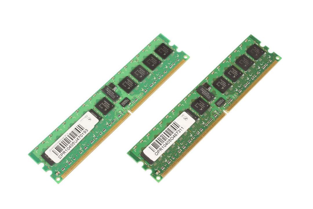 CoreParts MMC0005/2048 2GB (2 x 1GB) DDR2 ECC DIMM Memory Kit for Fujitsu - Image 1