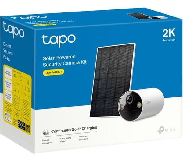 TP-LINK Tapo C410 Solar-powered 2K WiFi Security Camera Kit - Image 2