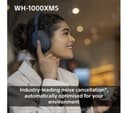 Sony WH-1000XM5 Wireless Noise-Cancelling Over-Ear Headphones - Black thumbnail 4