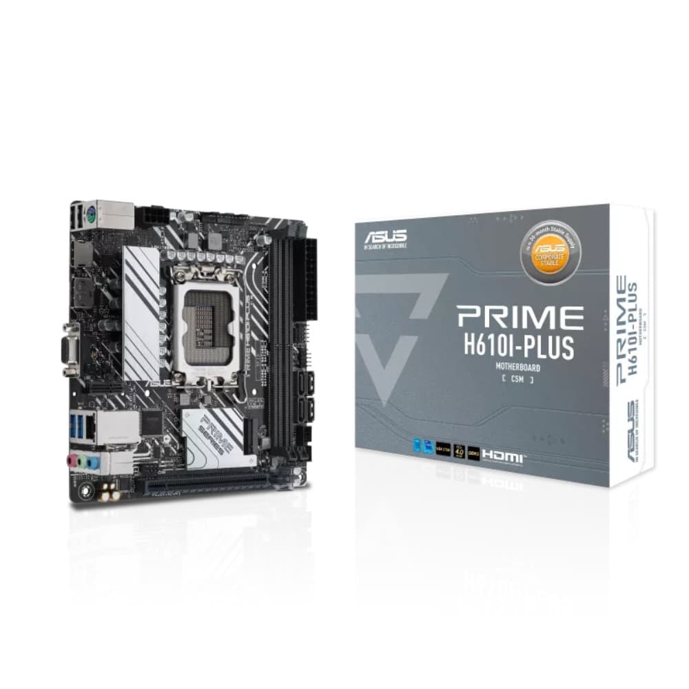 ASUS PRIME H610I-PLUS-CSM mini ITX LGA 1700 Motherboard