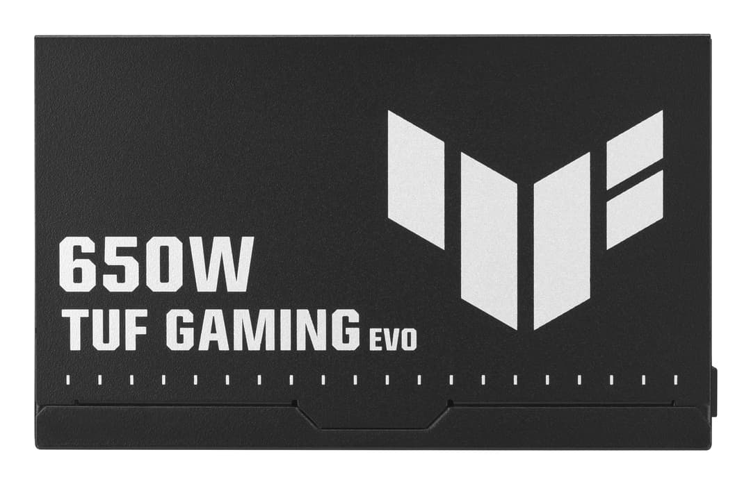 ASUS TUF Gaming 650W Bronze EVO ATX 3.1 80 PLUS Bronze PSU - Black - Image 1