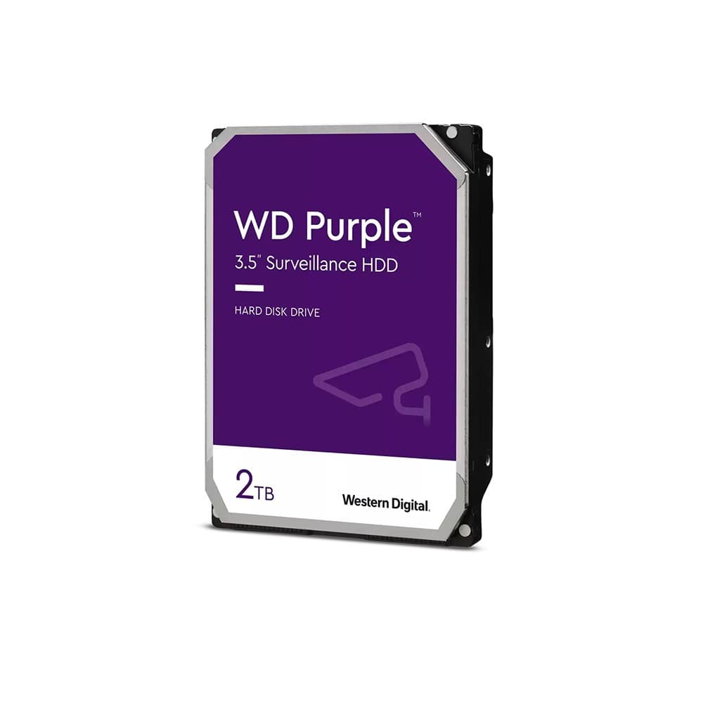 Western Digital Purple WD23PURZ 2TB 3.5" SATA 6 Gb/s 5400 RPM 64MB Cache Surveillance Internal Hard Drive