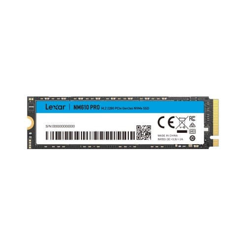 Lexar NM610 PRO 1TB M.2 2280 PCIe 3.0 NVMe SSD - Image 1