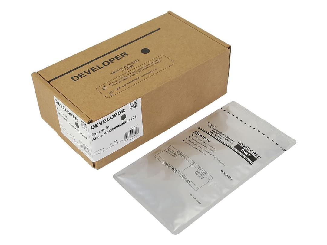 CoreParts Cyan Developer Chemical for Ricoh Aficio MPC3500, 4500, 3001, 3501, 4501, 5501, 3002, 3502, 4502, 5502 - Image 1