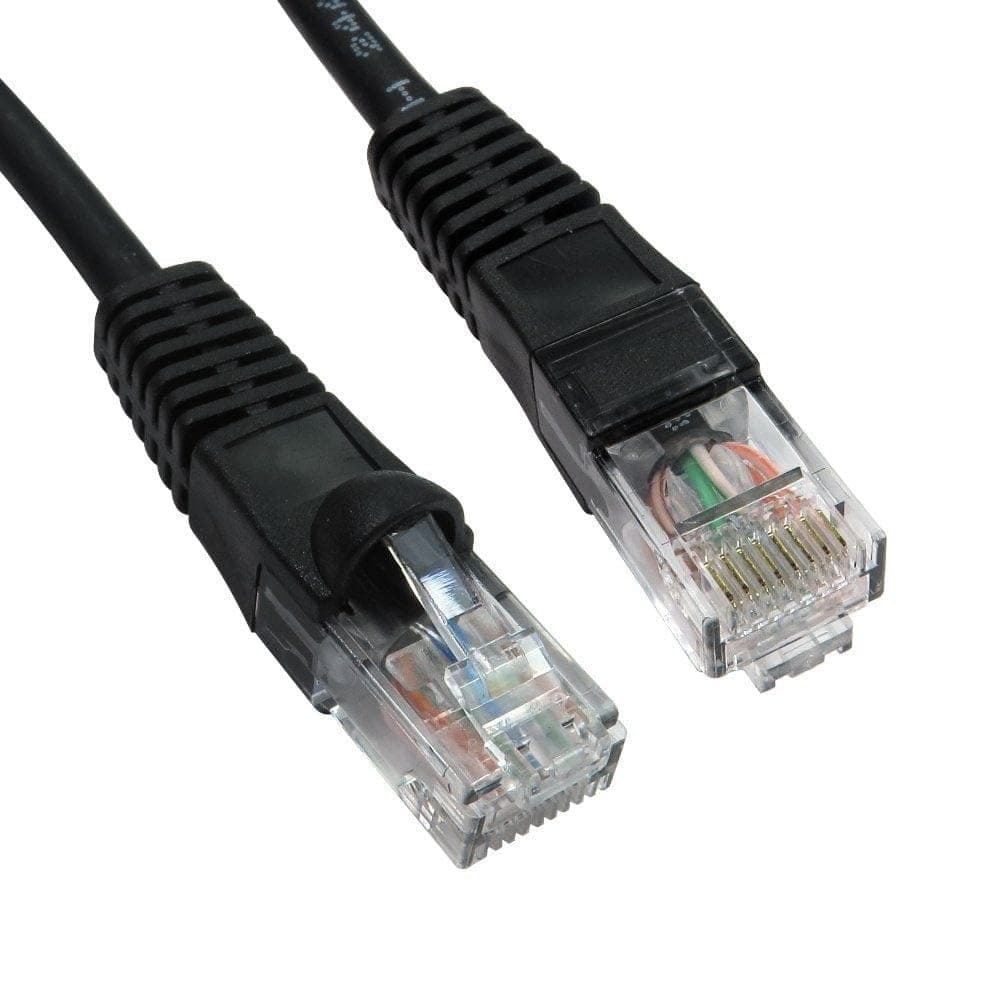 Cables Direct 30m CAT6 Patch Cable (Black) - Image 1