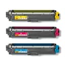 Brother TN-241CMY Toner Cartridge Multipack 3-Pack Original Cyan, Magenta, Yellow, 1,400 Pages Each, for HL-3140CW / HL-3150CDW / HL-3170CDW / DCP-9015CDW / DCP-9020CDW / MFC-9140CDN / MFC-9330CDW / MFC-9340CDW thumbnail 2