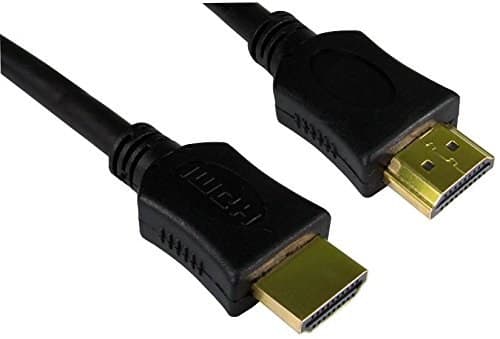 Pro Signal High Speed 4K UHD HDMI Lead with Ethernet, Male to Male, 0.5m - Black