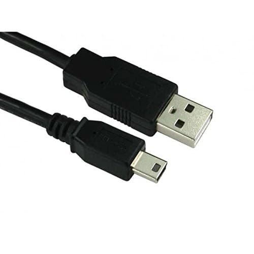 Cables Direct 0.5m USB 2.0 Type A to Mini B (5-Pin) Cable