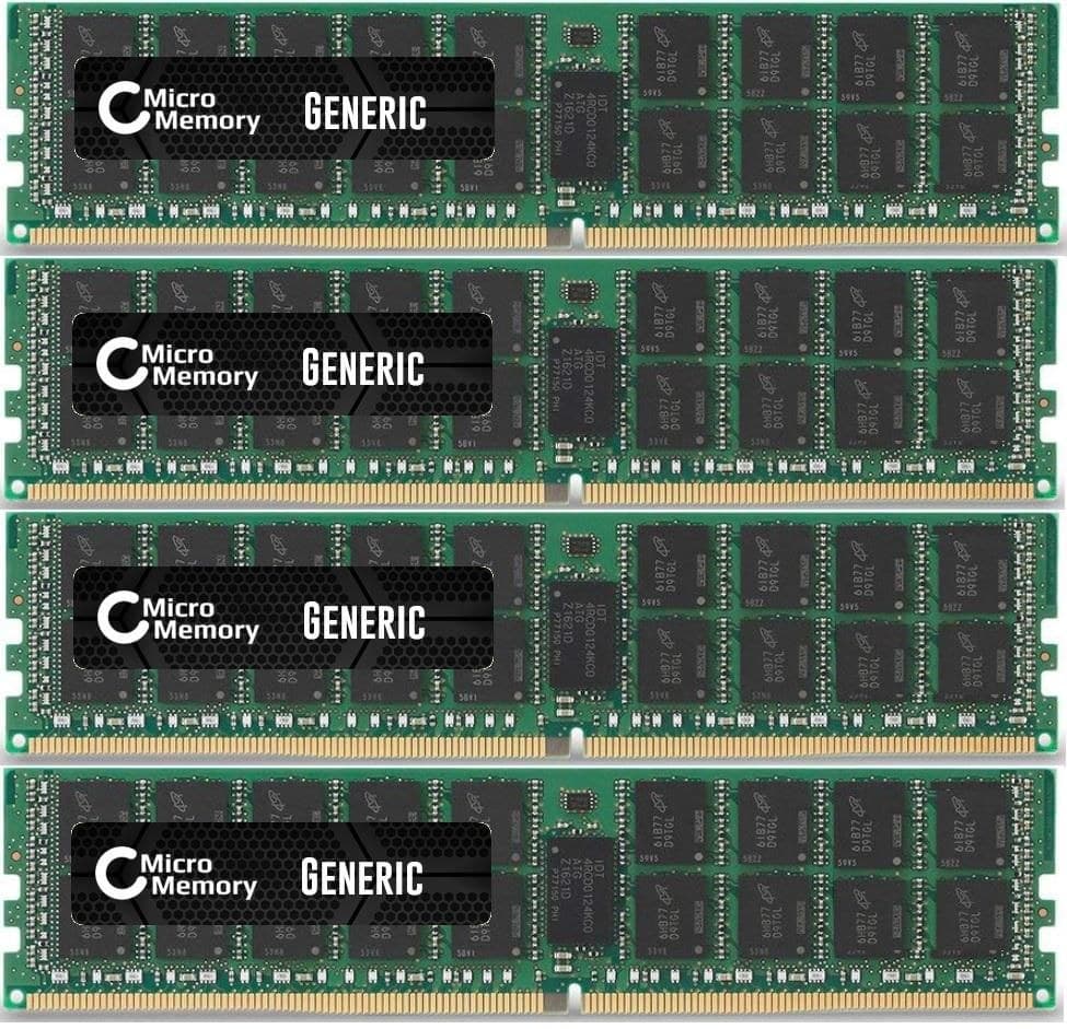 CoreParts MMH9736/64GB 64GB (4 x 16GB) DDR4 2133MHz PC4-17000 288-pin ECC Registered DIMM Memory Kit for HP — 1.2V - Image 1