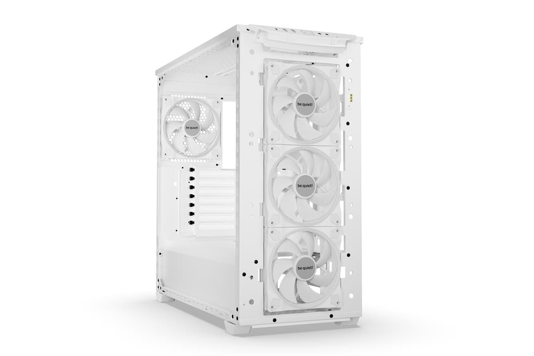 be quiet! Shadow Base 800 FX ARGB Tempered Glass ATX Midi Tower PC Case - White - Image 3