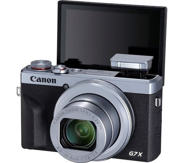 Canon PowerShot G7 X Mark III Compact Camera - Silver - Image 2