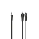 Hama 00205110 audio cable 1.5 m 3.5mm 2 x RCA Black thumbnail 1