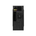 CiT Jet Stream Mid Tower PC Case with Silver Stripe 500W Power Supply - Black thumbnail 5