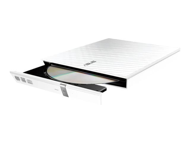 ASUS SDRW-08D2S-U LITE External Slim USB 2.0 DVD Writer White - Image 3