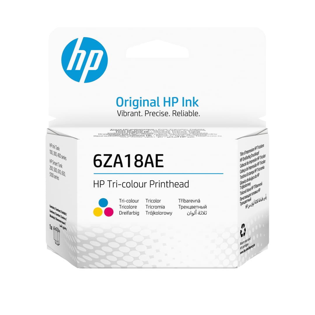 HP Tri-colour Printhead for Smart Tank 455/457/5100/555/559/570/580/655 (6ZA18AE) - Image 1