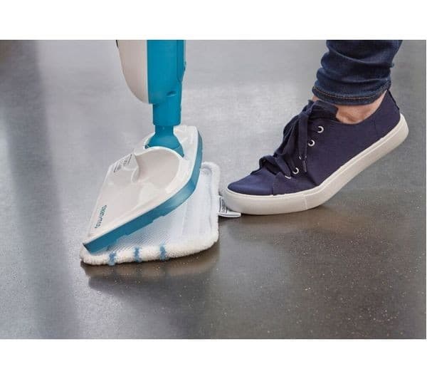BLACK + DECKER FSMH13E10-GB 1300W 10-in-1 Steam Mop - White & Blue - Image 5