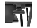 StarTech.com Sit Stand Desk Converter with Keyboard Tray, Large 35" x 21" Surface, Height Adjustable Ergonomic Desktop/Tabletop Standing Workstation Desk, Holds 2 Monitors, Pre-Assembled - Ergonomic Standing Desk (ARMSTSLG) - standing desk converter - rec thumbnail 4