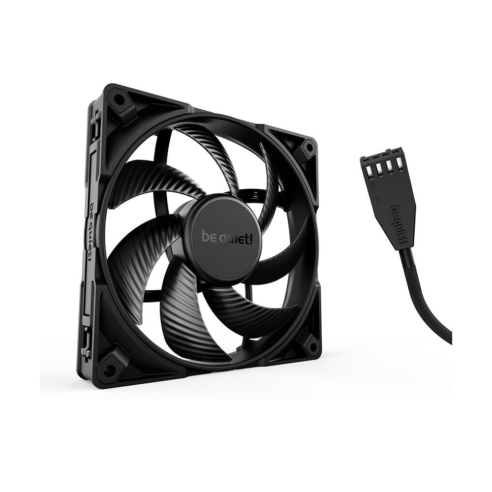 be quiet! Silent Wings Pro 4 140mm PWM 6-Pole Fan Motor Technology 4-pin PWM PC Fan - Image 3