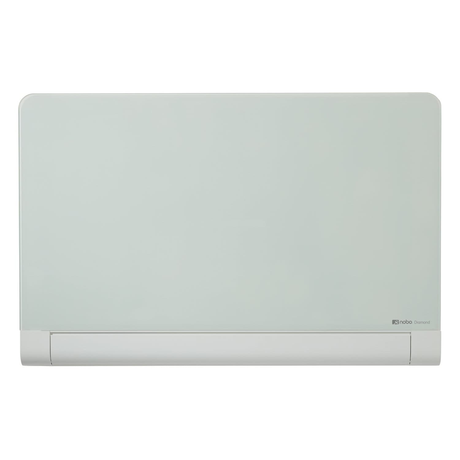 Nobo Impression Pro Glass Magnetic Whiteboard concealed pen tray 57" 126x71cm