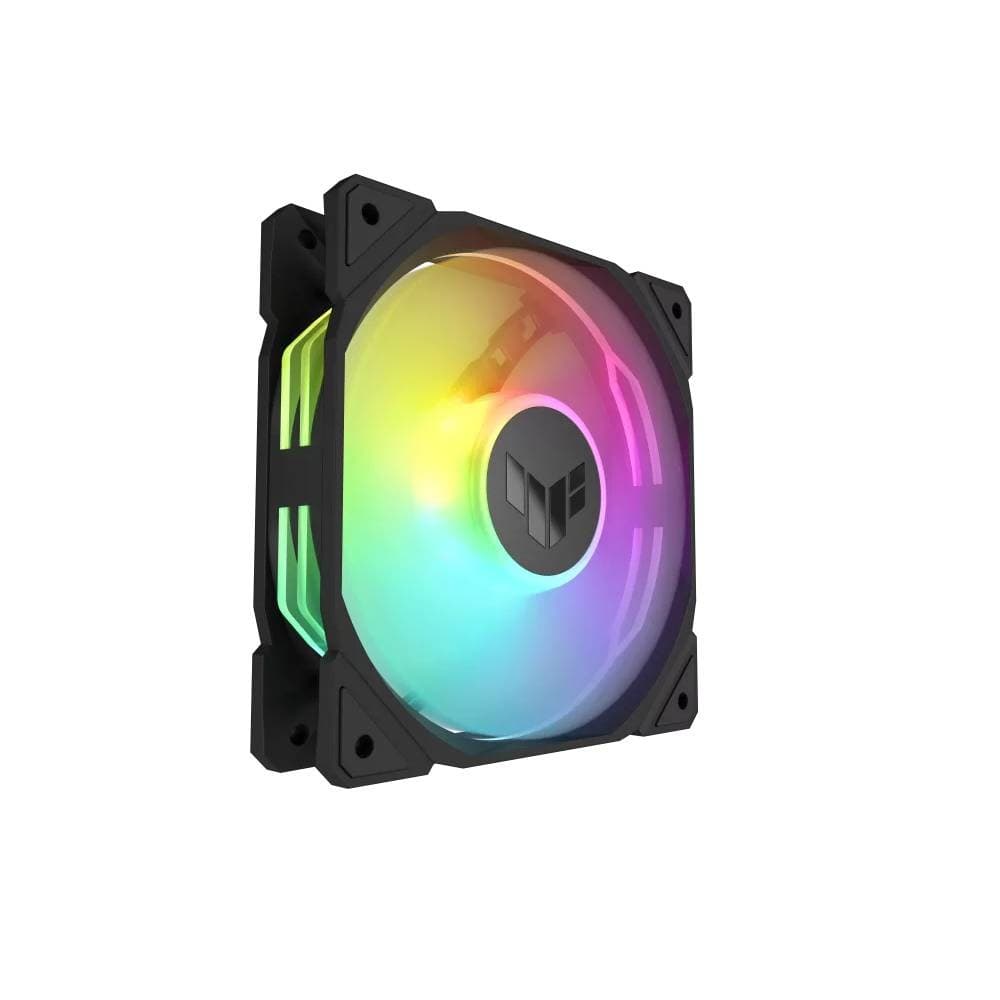 ASUS TUF Gaming TR120 ARGB Reverse 120mm Case Fan - Black 1-Pack - Image 2