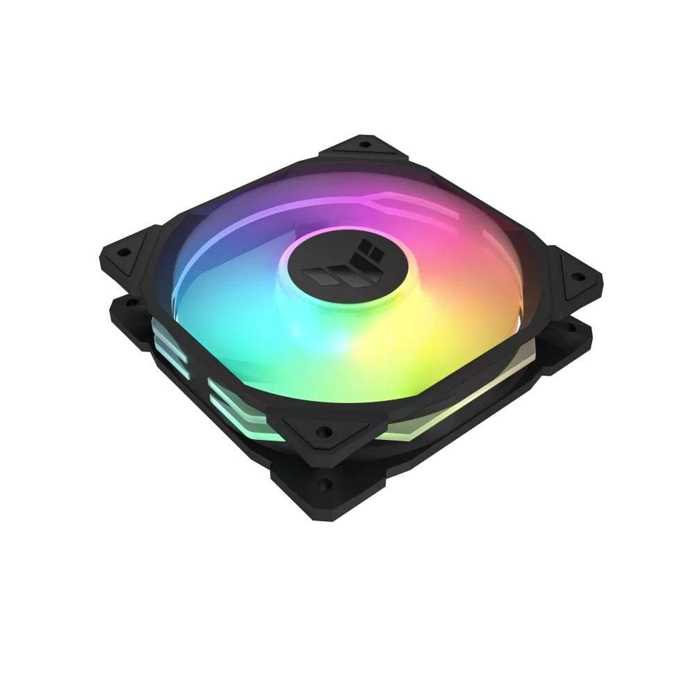 ASUS TUF Gaming TR120 ARGB Reverse 120mm Case Fan - Black 1-Pack - Image 4