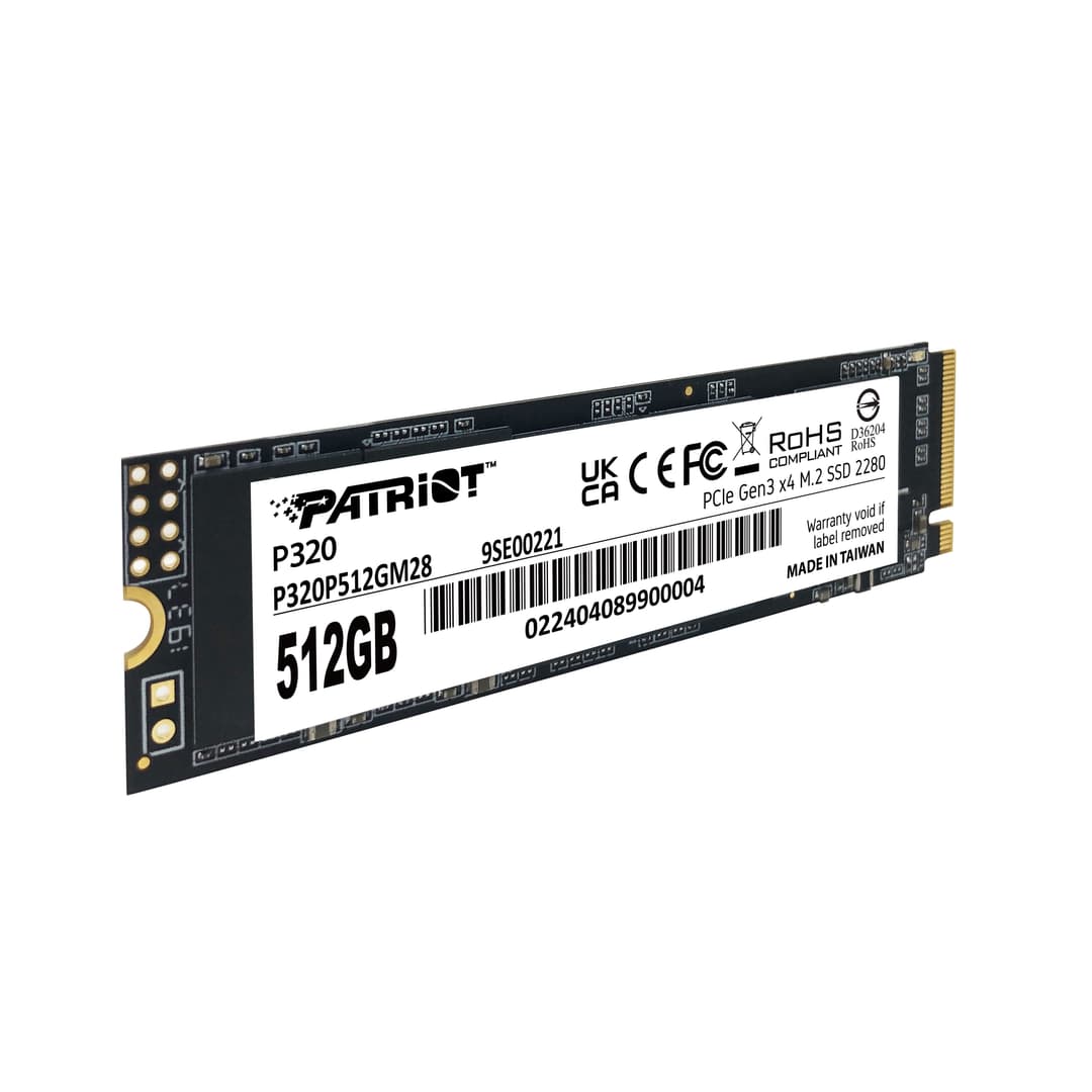Patriot P320 M.2 2280 PCIe 3.0 NVMe SSD 512GB - Image 3